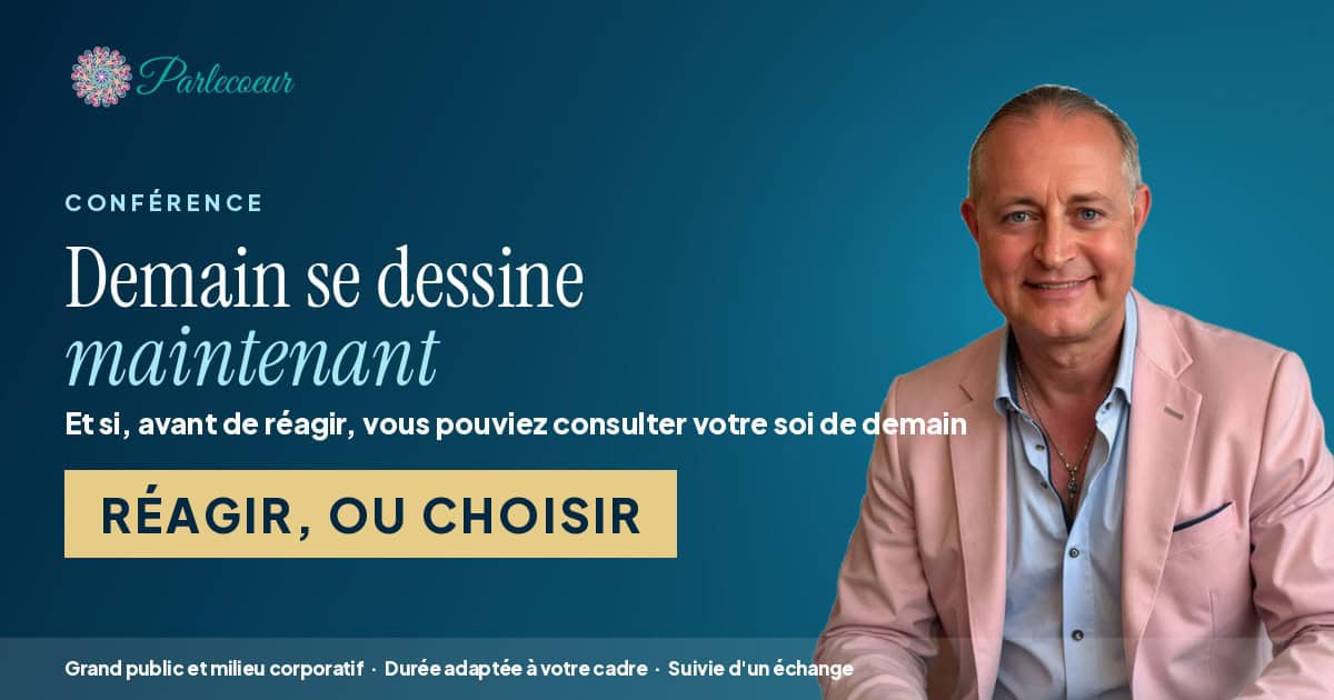 Conférence Demain se dessine maintenant, de Pascal N. Paquette, pour le grand public et le milieu corporatif